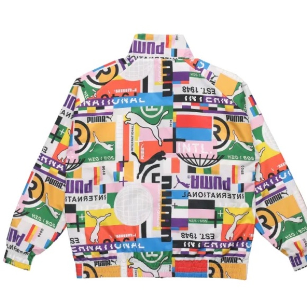 NWT Puma International Lab Track Jacket Multicolor | XS - Picture 8 of 10